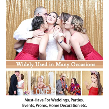 ShinyBeauty Sequin Backdrop - Perfect for Any Event