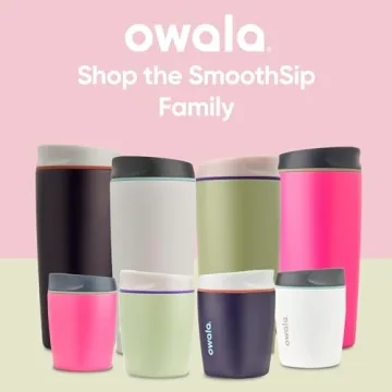 Owala SmoothSip Insulated Stainless Steel Coffee Tumbler, 20 oz