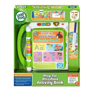 LeapFrog Prep for Preschool Activity Book for Kids