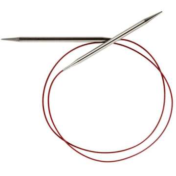 Explore the Versatility of ChiaoGoo RED Lace Circular Needle 100cm 2.25mm - Perfect for All Skill Le...