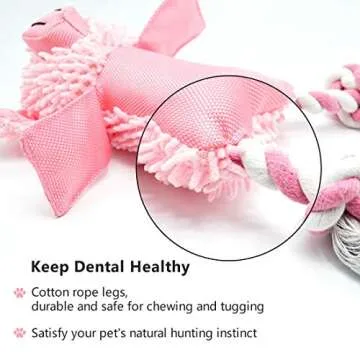 Durable Squeaky Dog Toys Set for Small and Medium Dogs