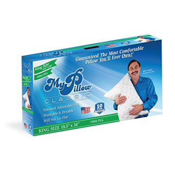 MyPillow Classic King Size Pillow for Premium Sleep