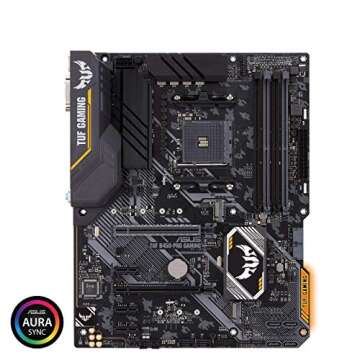 Asus TUF B450-Pro Gaming Motherboard - DDR4, Aura Sync RGB