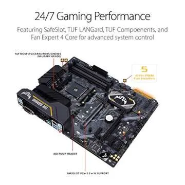 Asus TUF B450-Pro Gaming Motherboard - DDR4, Aura Sync RGB