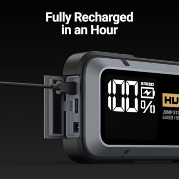 HULKMAN Alpha85 Compact Jump Starter for 2000 Amps Power