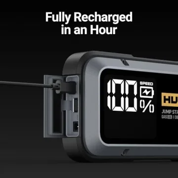 HULKMAN Alpha85 Compact Jump Starter for 2000 Amps Power