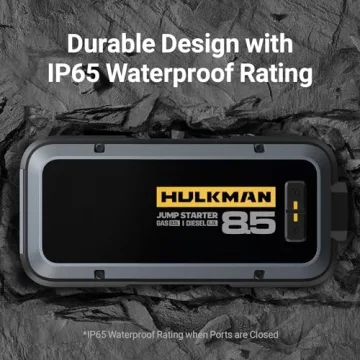 HULKMAN Alpha85 Compact Jump Starter for 2000 Amps Power