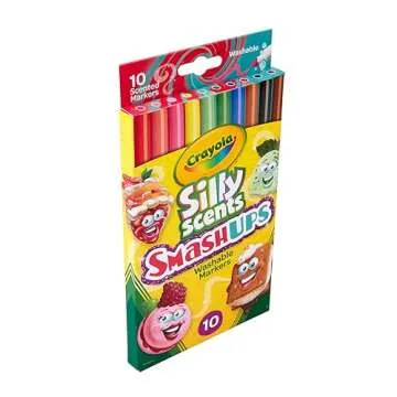 Crayola Silly Scents Fine Line Markers - Washable & Non-Toxic Art Supplies