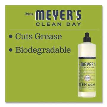 Mrs. Meyers Clean Day Lemon Verbena Dish Soap 16oz