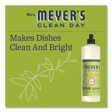 Mrs. Meyers Clean Day Lemon Verbena Dish Soap 16oz