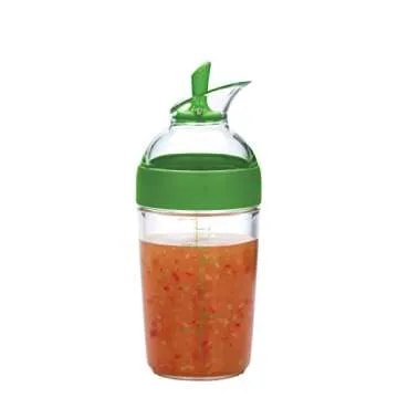 OXO Good Grips Little Salad Dressing Shaker, Green, Small