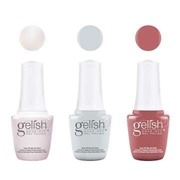 Gelish Spring 2021 Nail Polish Trio - 3 Pack in Mini Bottles