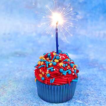 Patriotic Edible Sprinkle Mix for Festive Baking Fun