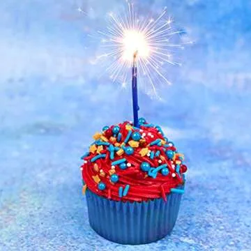 Patriotic Edible Sprinkle Mix for Festive Baking Fun