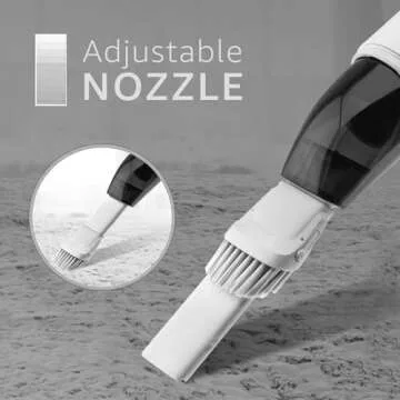 Compact Handheld Vacuum Cleaner with Powerful Suction