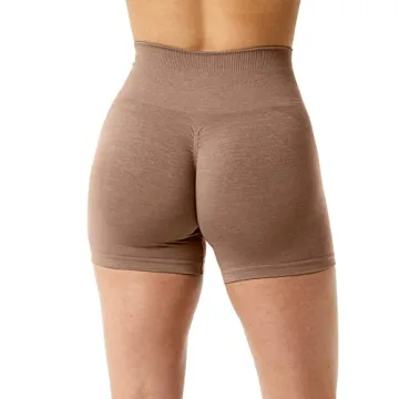 Unthewe Butt Lifting Shorts for Women High Waisted Gym Activewear