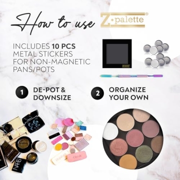 Z Palette: Compact & Universal Magnetic Makeup Organizer