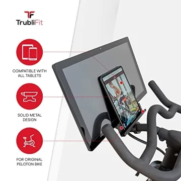 TrubliFit iPad Holder for Peloton Bike - Stream while You Ride