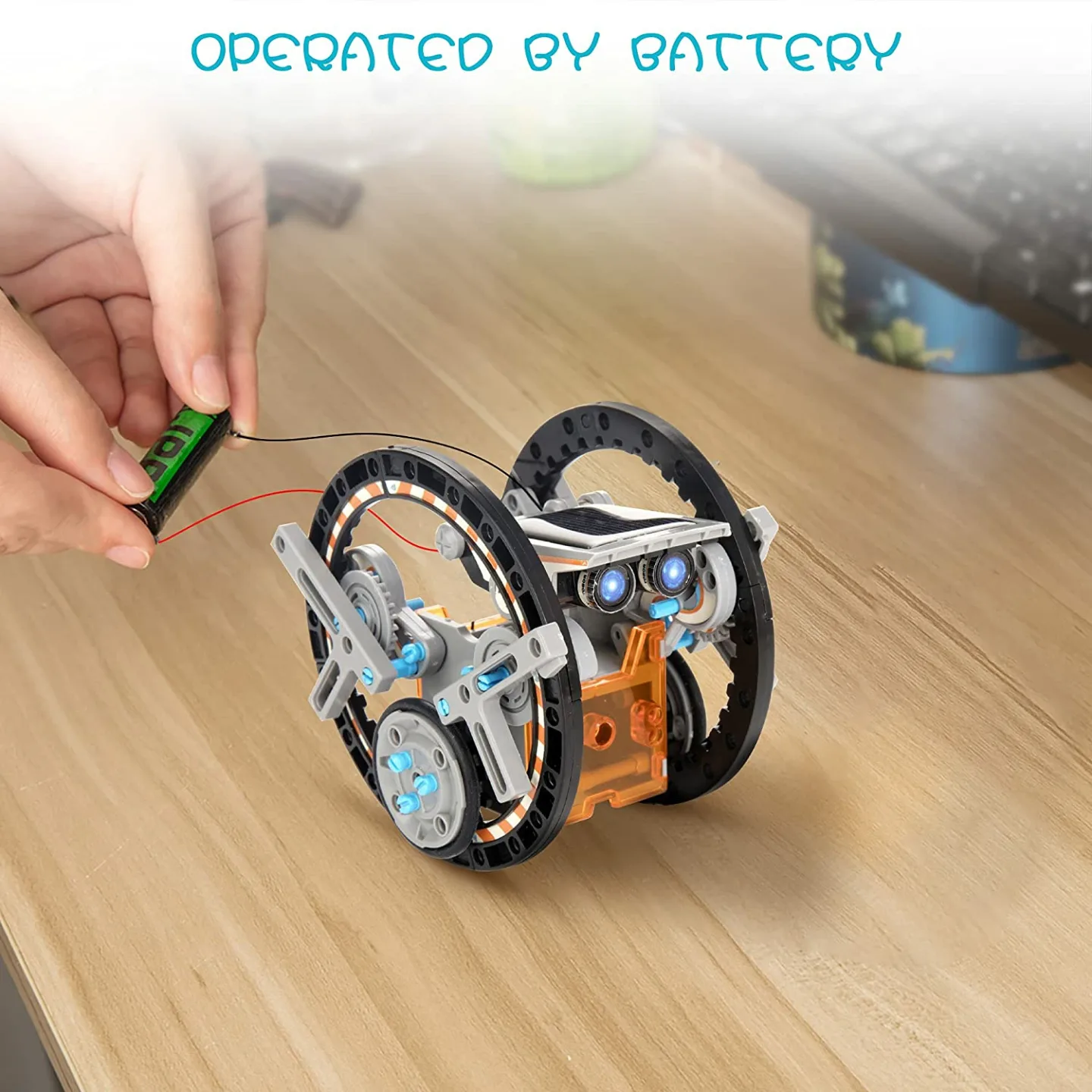 Solar Robot Kit for Kids - 14-in-1 Educational Fun