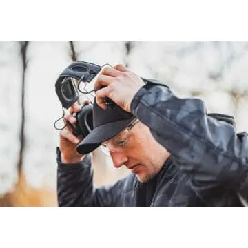 AKT1 Sport Sound Amplification Earmuff, Premium Ear Pro for Shooting, NRR 25