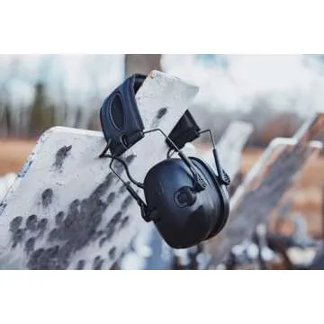 AKT1 Sport Sound Amplification Earmuff, Premium Ear Pro for Shooting, NRR 25