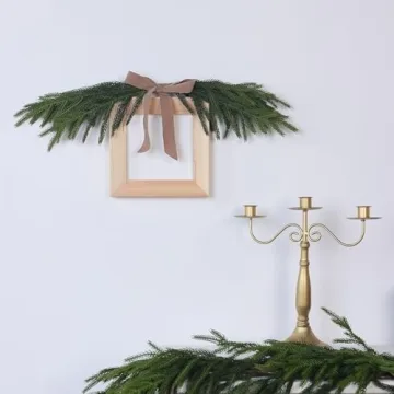 Lifelike Norfolk Pine Branches for Stunning Decor