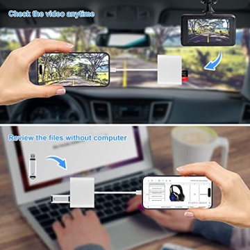 SZHAIYIJIN USB C SD Card Reader for Fast File Transfers