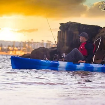 Pedal Kayak Fishing Angler 11’ | Ultimate Comfort Stability