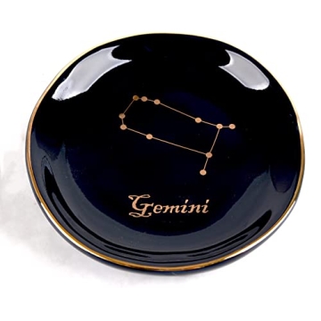 CEIERPH Koran Gemini Constellation Jewelry Dish - Chic Zodiac Gift