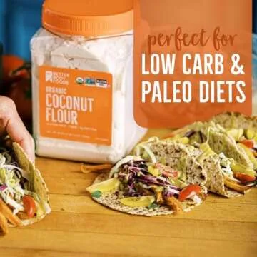 BetterBody Foods Organic Coconut Flour for Baking