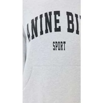 Shop ANINE BING Harvey Sweatshirt for Women, Style Grey Melange