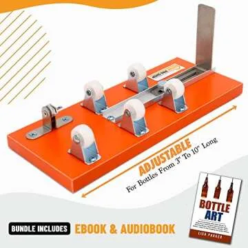 Home Pro Shop Premium Glass Bottle Cutter Kit - DIY Glass Cutter for Bottles - Beer & Wine Bottle Cutter Tool with Safety Gloves & Accessories (All in One)