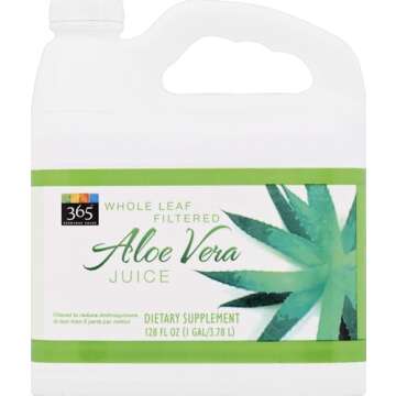 365 by Whole Foods Market, Organic Whole Leaf Aloe Vera Juice, 128 Fl Oz