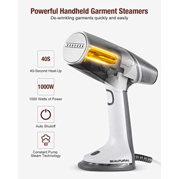 NATURALIFE Travel Steamer for Effortless Wrinkle Removal