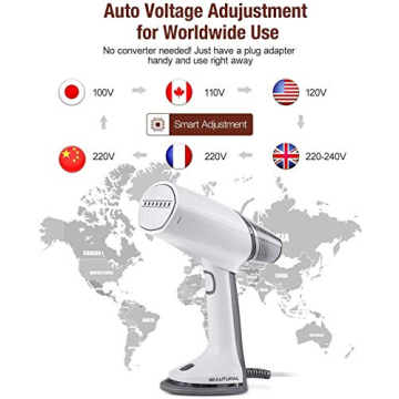 NATURALIFE Travel Steamer for Effortless Wrinkle Removal