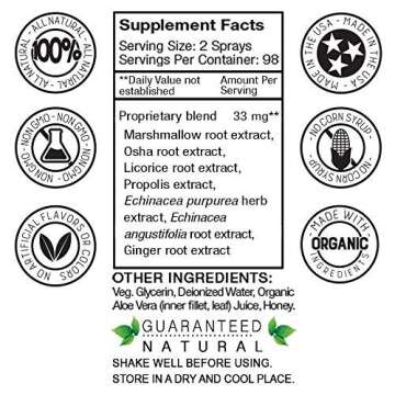 Vocal Eze Throat Spray for Soothing Sore Voices Naturally