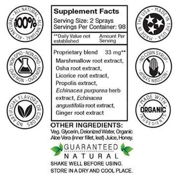 Vocal Eze Throat Spray for Soothing Sore Voices Naturally