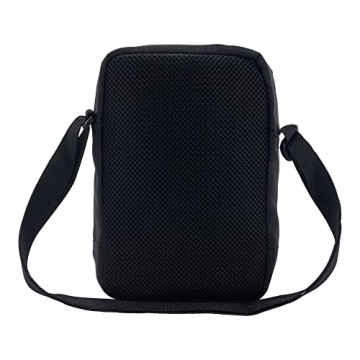 Durable Carhartt Unisex Zip Crossbody Bag - Black