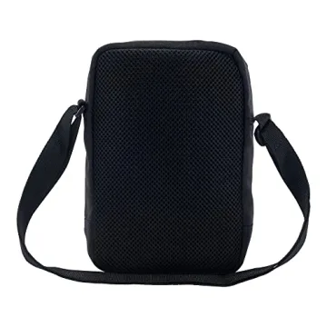 Durable Carhartt Unisex Zip Crossbody Bag - Black