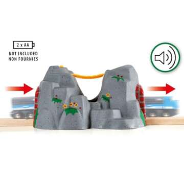 BRIO Adventure Tunnel Interactive Toy for Kids