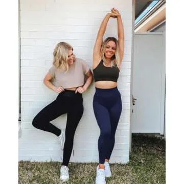NEW YOUNG Women’s Leggings with Pockets for Workouts
