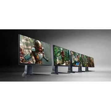 Alienware 240Hz Gaming Monitor 24.5 Inch Full HD with IPS Technology, Dark Gray - Dark Side of the Moon - AW2521HF