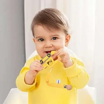 AmazingM Excavator Car Silicone Teether for Babies