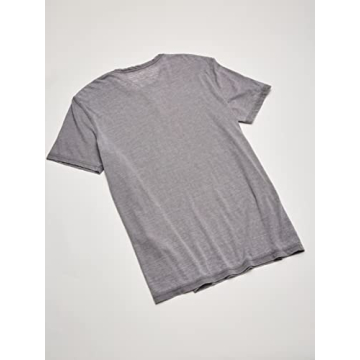 Lucky Brand Men's Venice Burnout Notch Neck Tee Shirt - Stylish and Comfortable