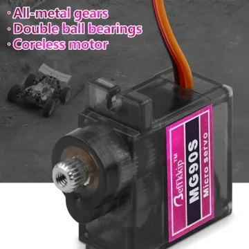 Beffkkip MG90S Micro Servo Motor for RC Use