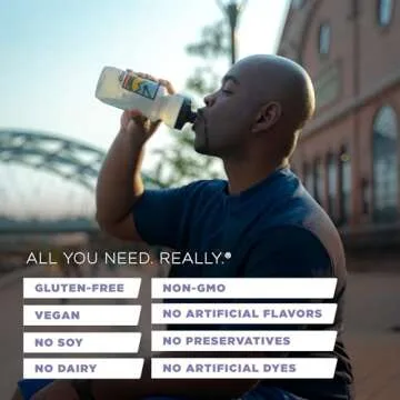 Tailwind Nutrition Endurance Fuel, Sports Drink Powder Mix with Electrolytes, Non-GMO, Free of Soy, Dairy, and Gluten, Vegan, Naked Unflavored, 50 Servings