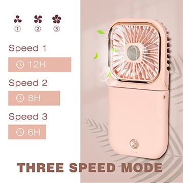 Portable Mini Fan – 5 in 1 Power Bank & More