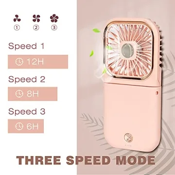 Portable Mini Fan – 5 in 1 Power Bank & More