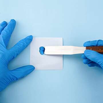 100 Sheets Disposable Dental Mixing Pads Paper 4"x3" Poly Coated 2 Side, Dental Lab Paper for Mixing Composites, Rubber Based and Silicate Materials - Easy to Use