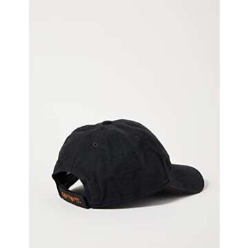 Carhartt Men's Canvas Cap, Black, One Size